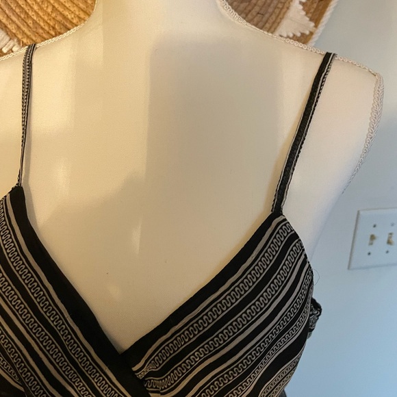 Black boho Sundress Sz M - Picture 2 of 8
